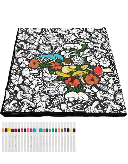 Comfy Coloring Blanket