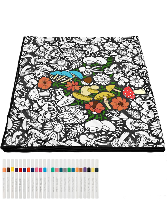 Comfy Coloring Blanket