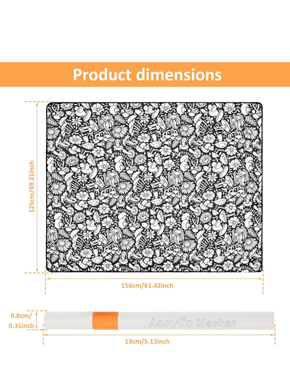 Comfy Coloring Blanket